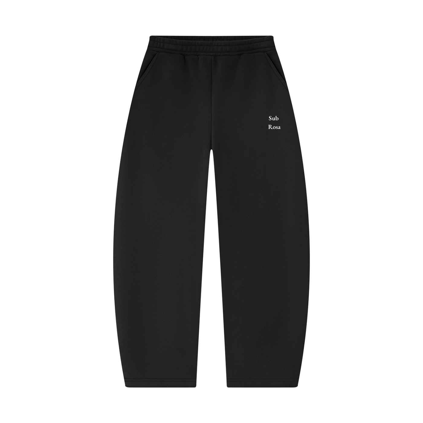 Sub Rosa Logo Barrel Leg Sweatpants