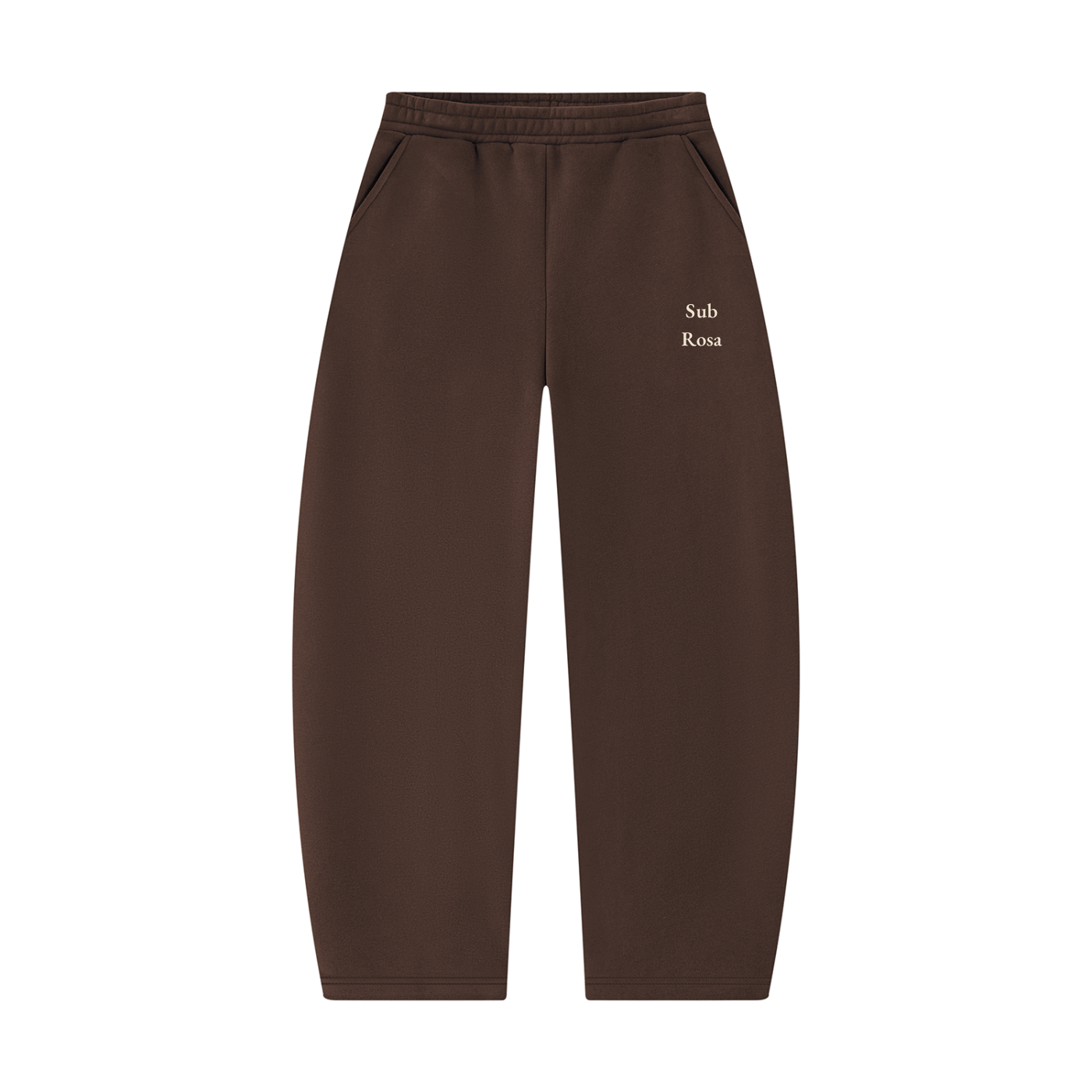 Sub Rosa Logo Barrel Leg Sweatpants