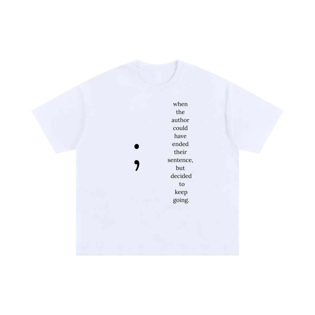 Suicide Awareness -- Semicolon