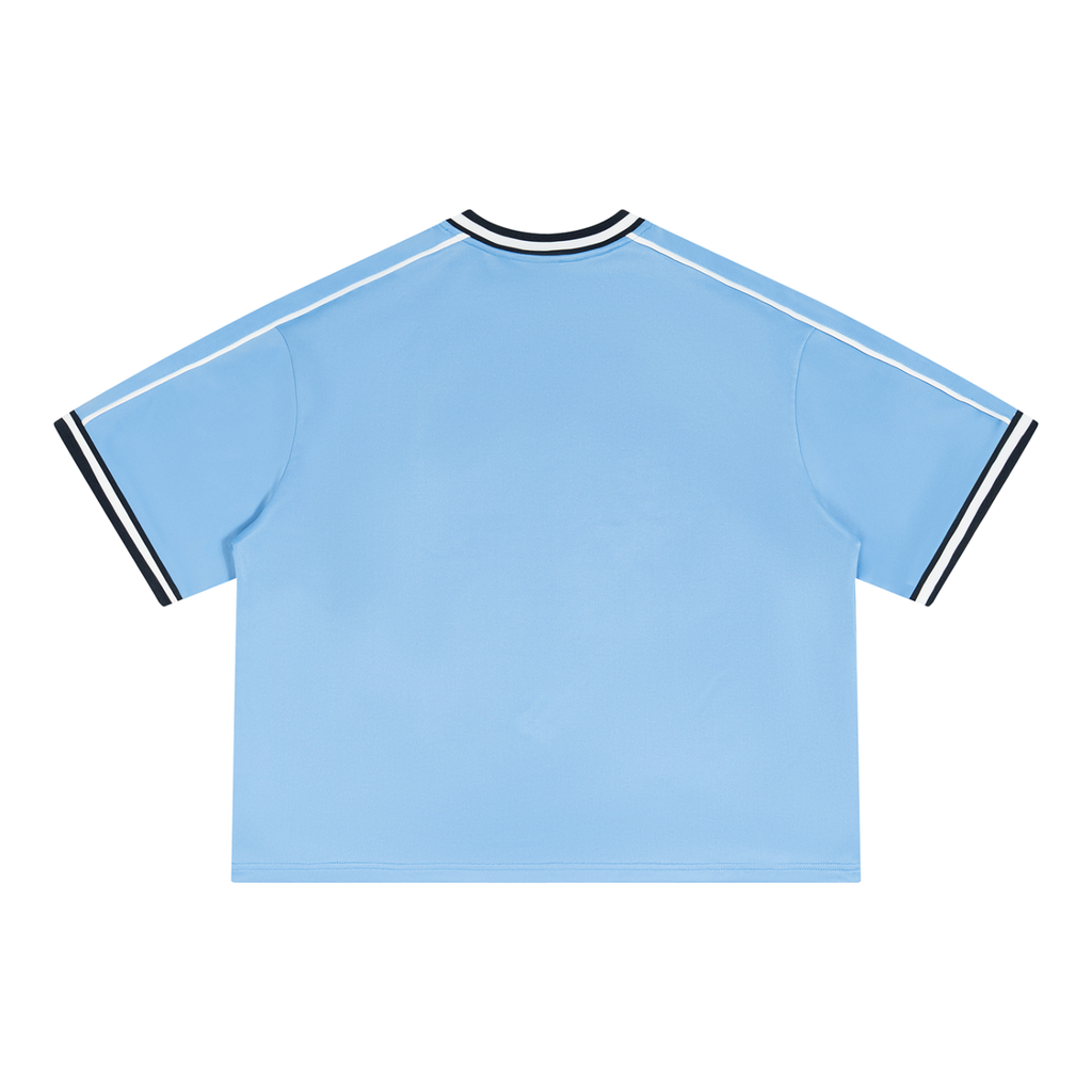 Sub Rosa Logo Boxy V-Neck Soccer Jersey